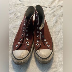 Size 10 brown converse